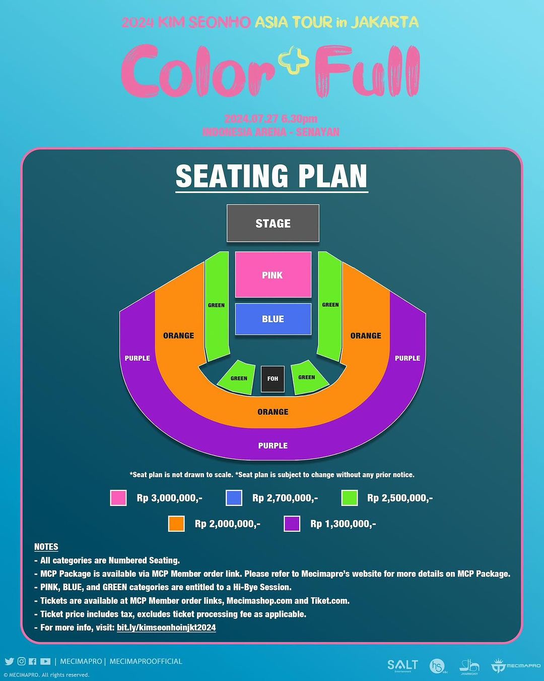 Harga Tiket dan Setplan Fan Meeting Kim Seonho Jakarta 2024